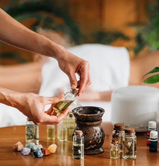 Aroma therapy massage at Crown Thai Spa Mysore